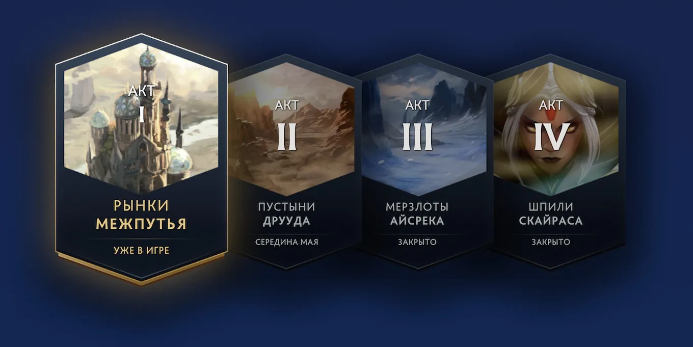 Crownfall будет состоять из четырёх актов