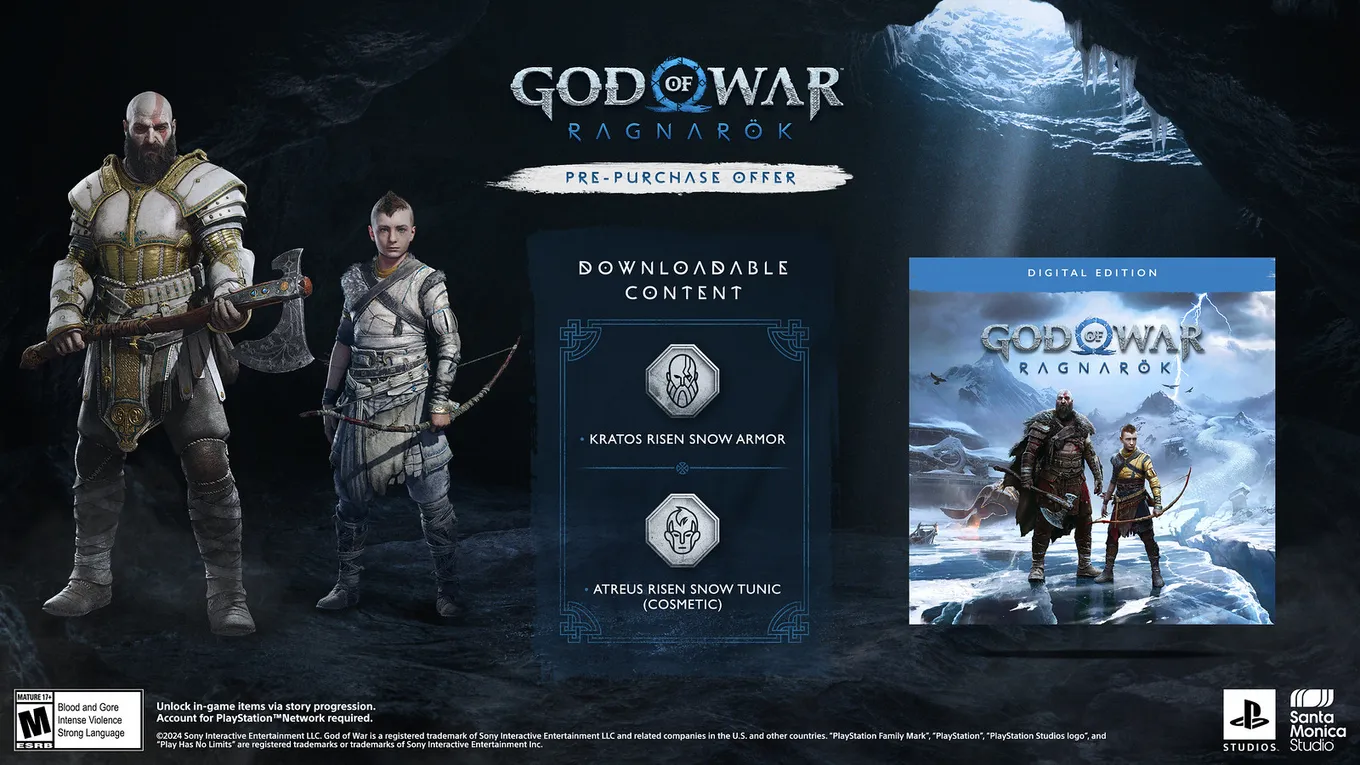 Предзаказ God of War: Ragnarok