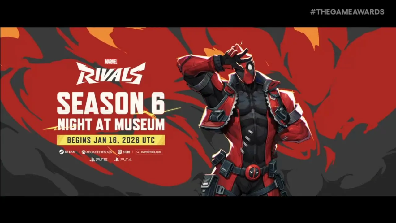 В Marvel Rivals добавят Дедпула со стартом 6 сезона – 16 января 2026 года