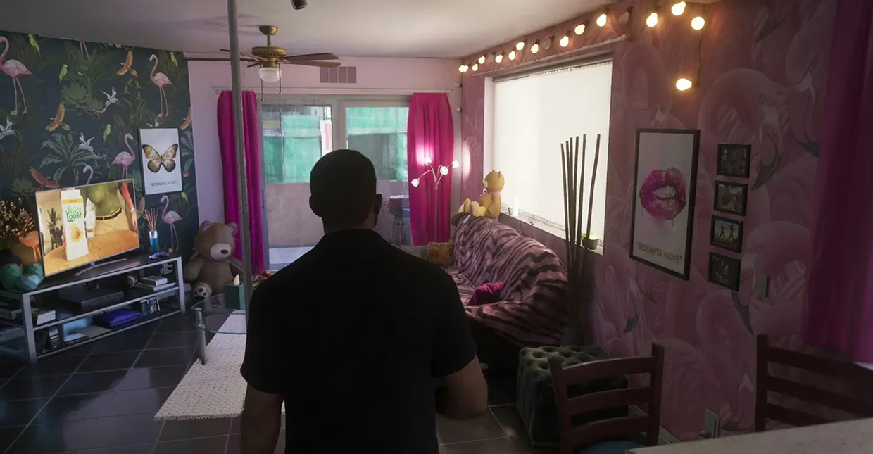 Интерьер в GTA VI
