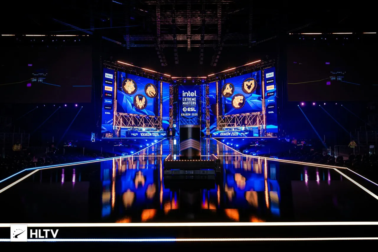 Сцена IEM Krakow 2026