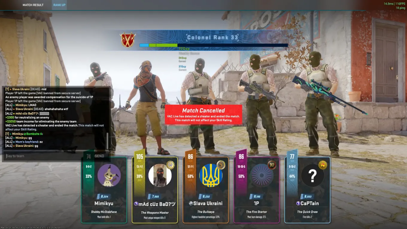 Anti-Cheat Vac Live System