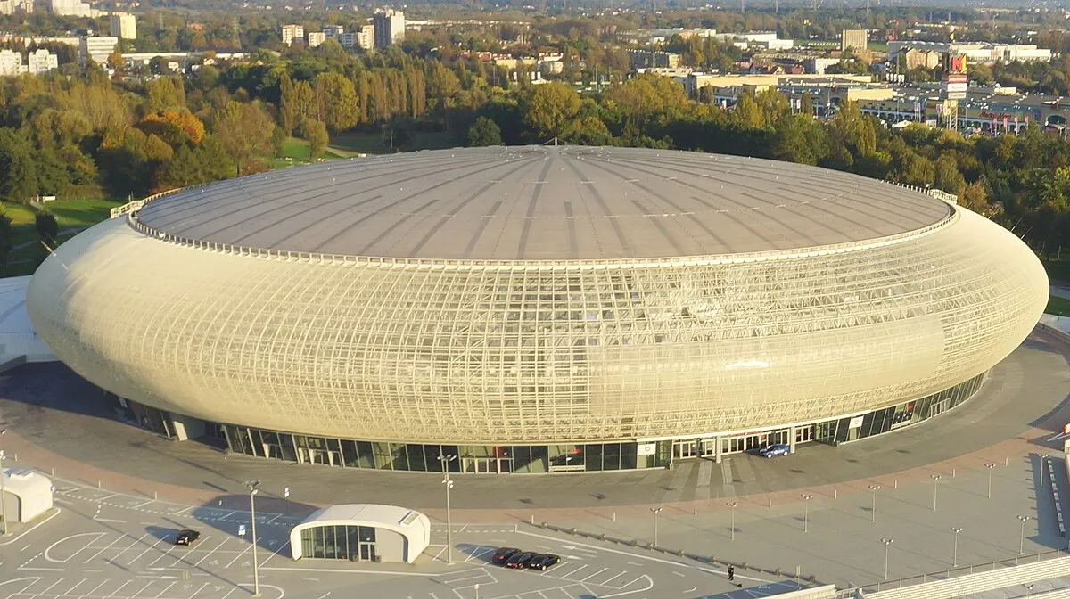 TAURON Arena Krakow, принявшая PGL Major 2017. В 2026 году ей предстоит принять IEM Krakow