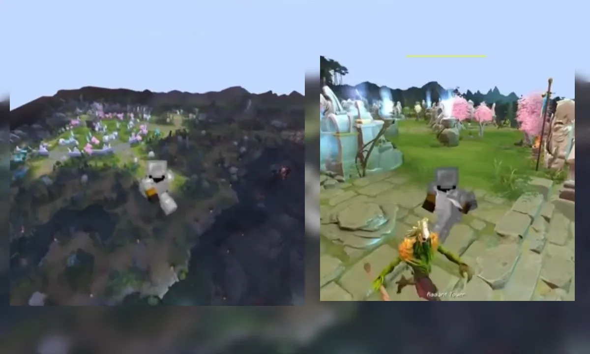 Minecraft в Dota 2