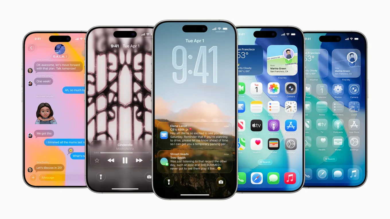 Liquid Glass – самое значительное визуальное обновление со времён iOS 7 12-летней давности