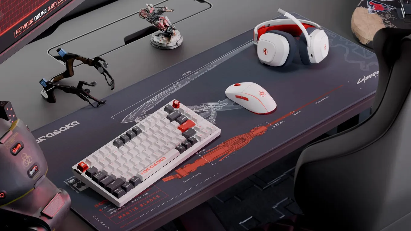 Corsair вместе с CD Projekt RED представила две коллекции игровой периферии во вселенной Cyberpunk