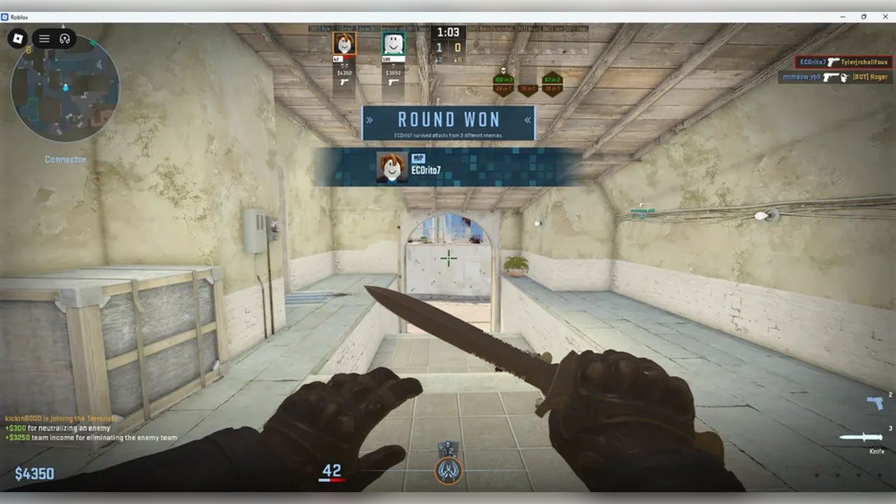 Project CS – ещё один фанатский проект в Roblox, воспроизводящий знакомый геймплей Counter-Strike.