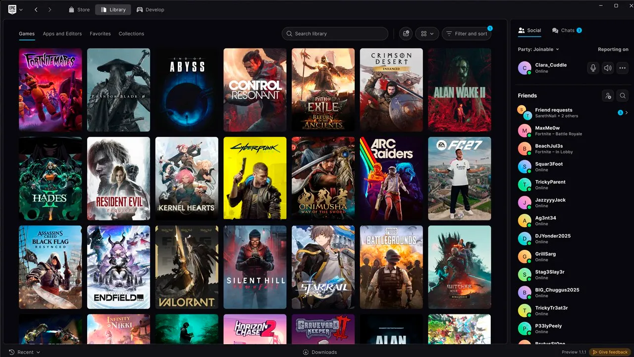 Компания заявила об ускорении запуска по сравнению со Steam, переработала библиотеку игр и добавила поддержку Linux