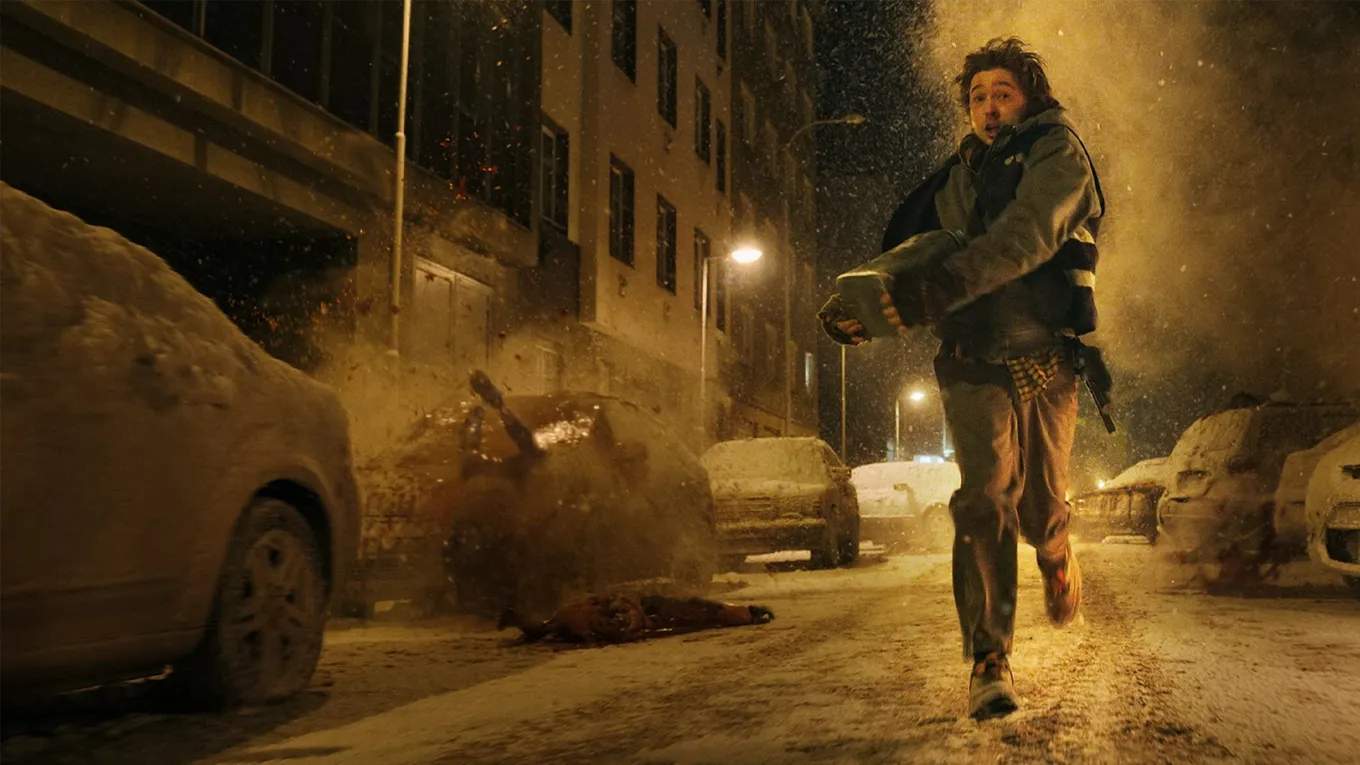 Остин Абрамс в фильме «Обитель зла», изображение Columbia Pictures