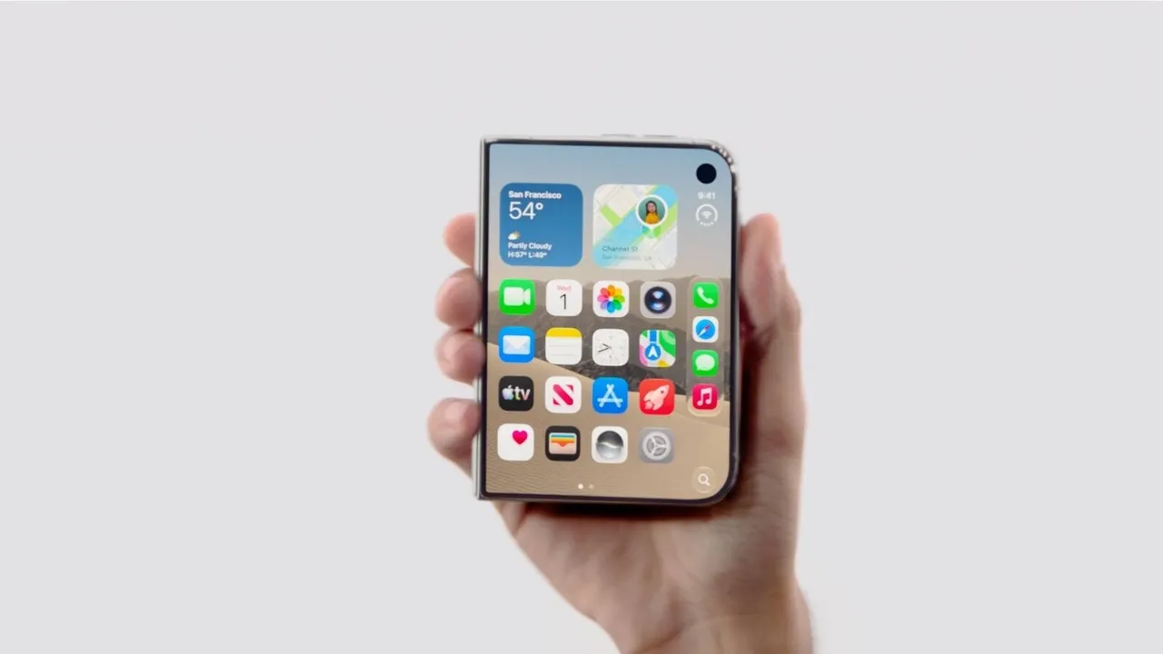 IPhone Duo в сложенном варианте