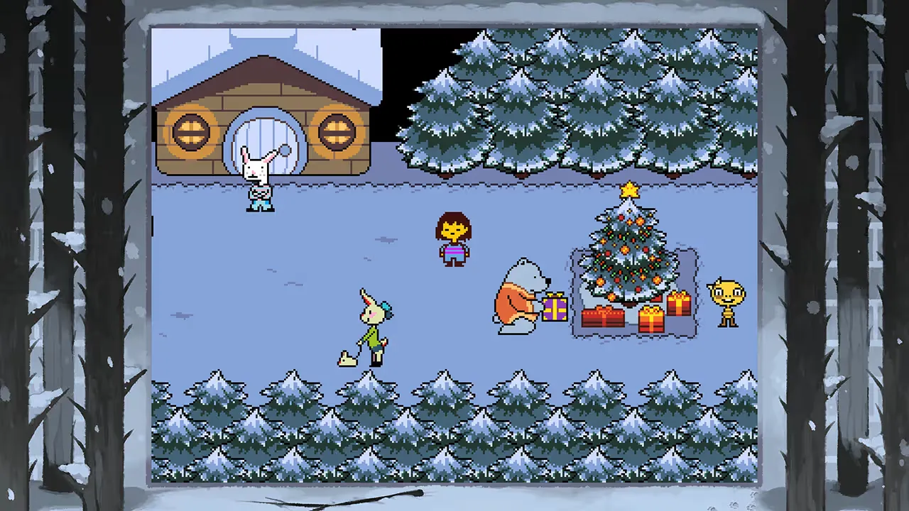 Кадр из порта Undertale
