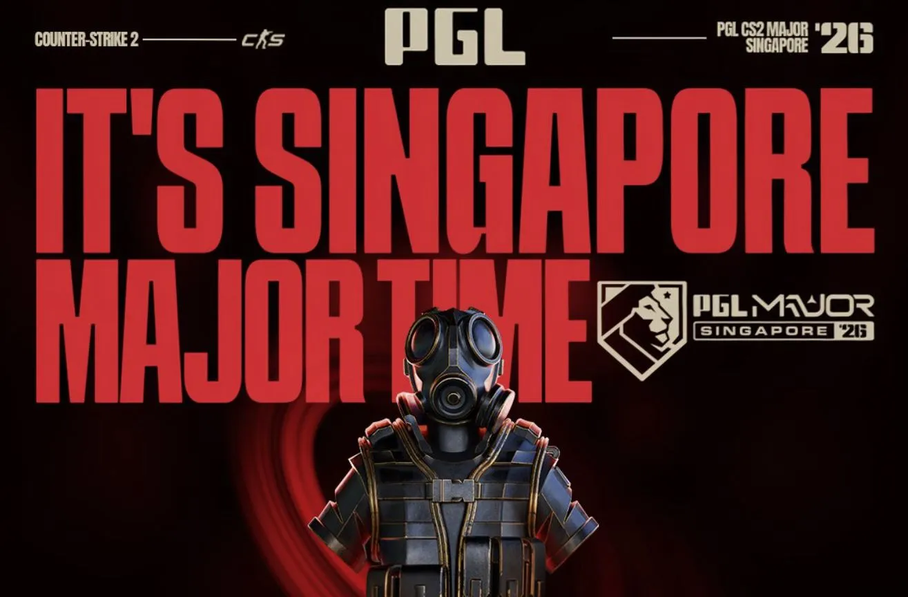 PGL Major Singapore 2026 станет пятым мейджором по Counter-Strike от румынского оператора