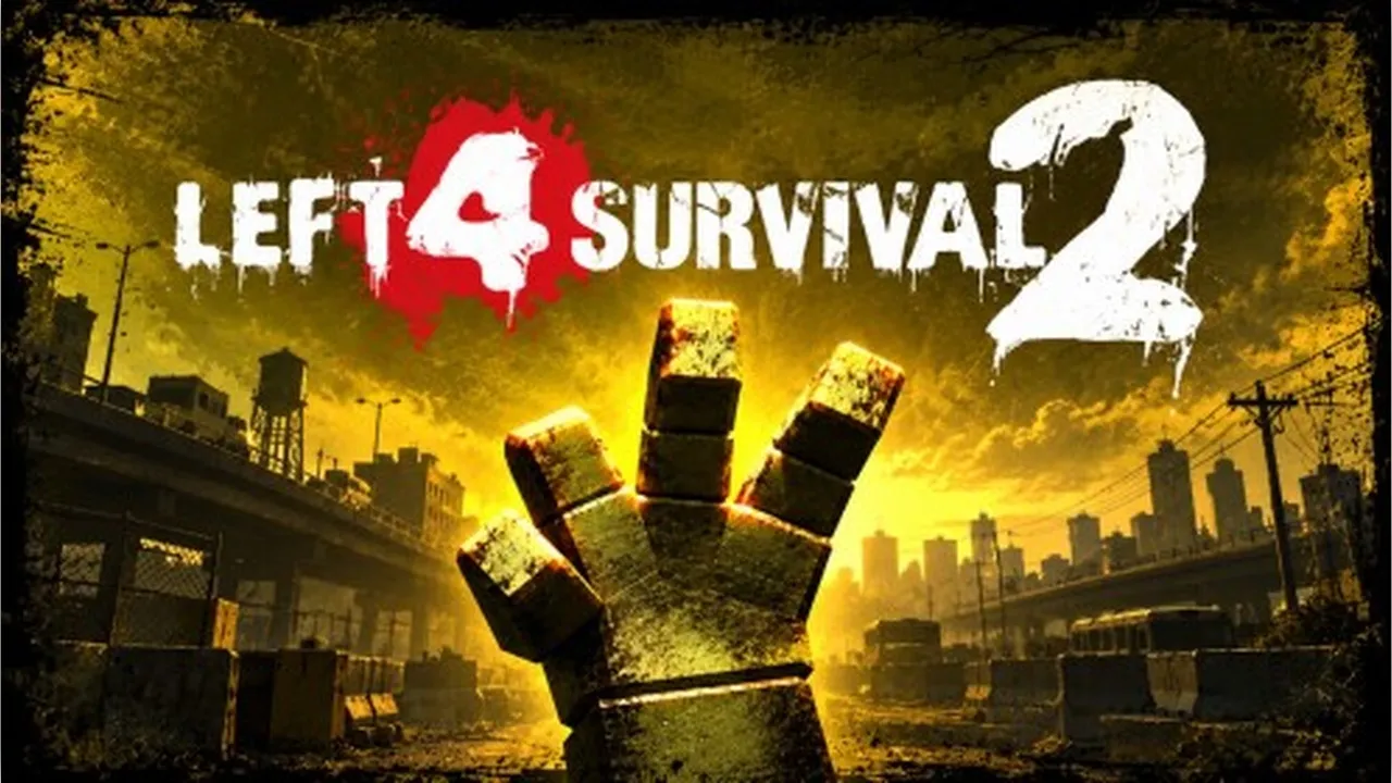 Left 4 Survival 2 повторял элементы Left 4 Dead 2. К моменту публикации доступ к плейсу закрыли.