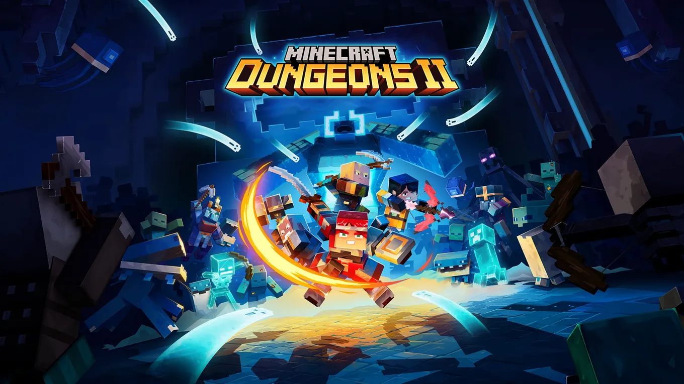 Minecraft Dungeons II поддерживает одиночное прохождение и кооператив до четырёх игроков – как по сети, так и локально