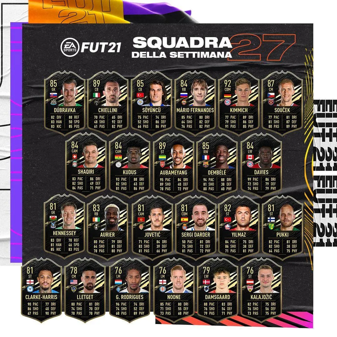 Команду недели Ultimate Team