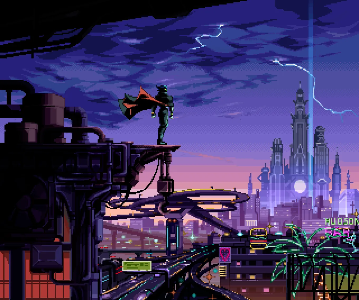 Captain Laserhawk, A Blood Dragon Remix