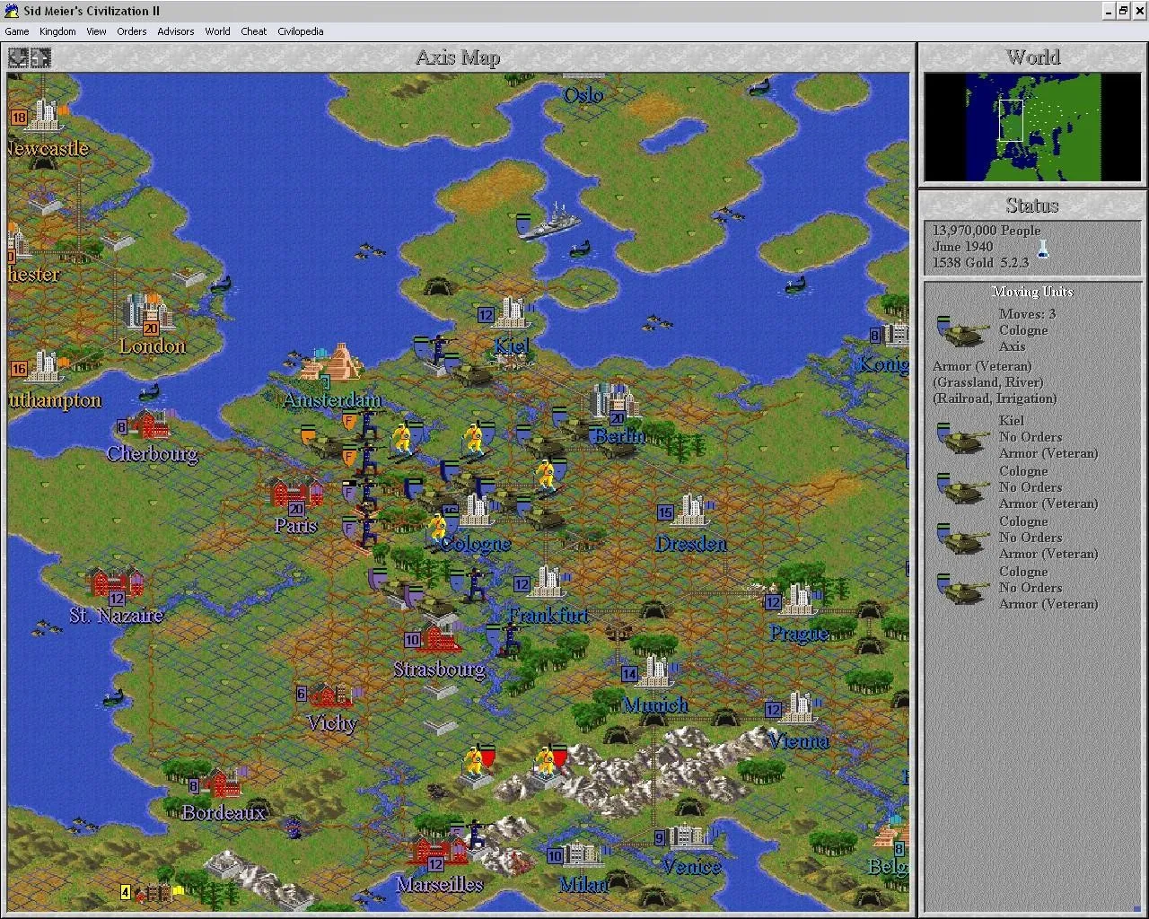 Игра Sid Meiers Civilization 2