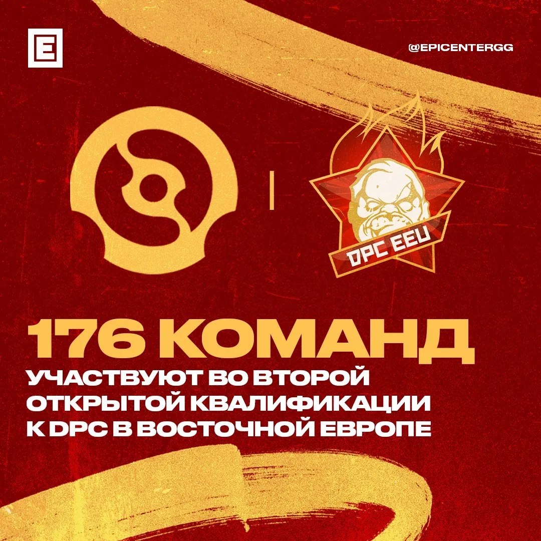 Количество команд, которые приняли участие во второй квалификации к DPC для Восточной Европы