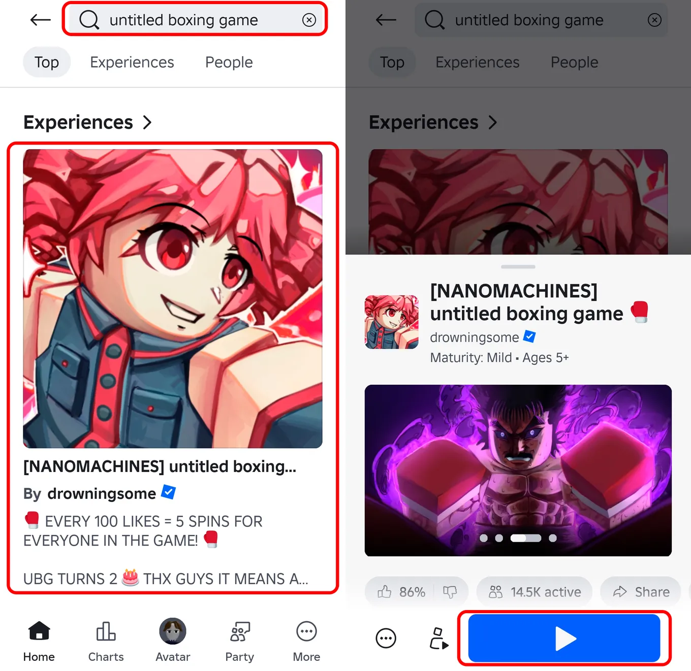 Куда вводить коды в Untitled Boxing Game