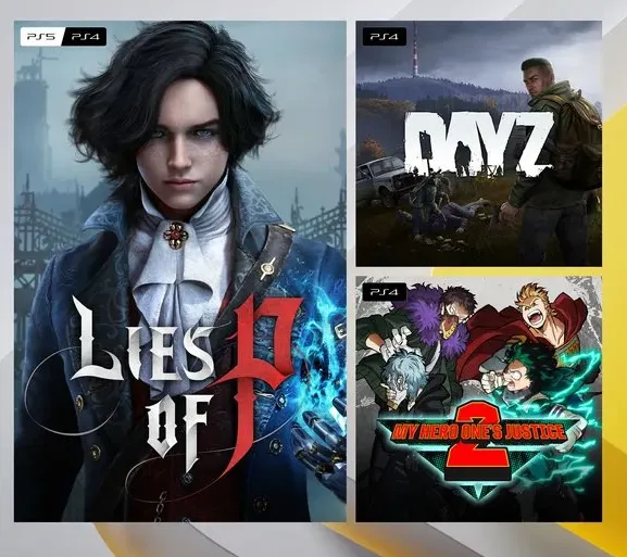 Игры представленные в раздаче от PlayStation