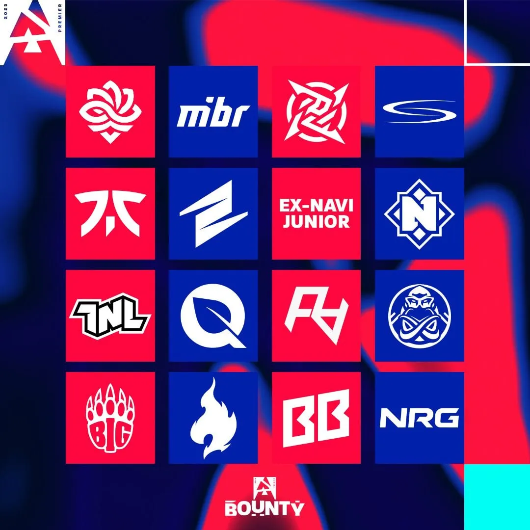 Участники отбора на BLAST Bounty Fall 2025