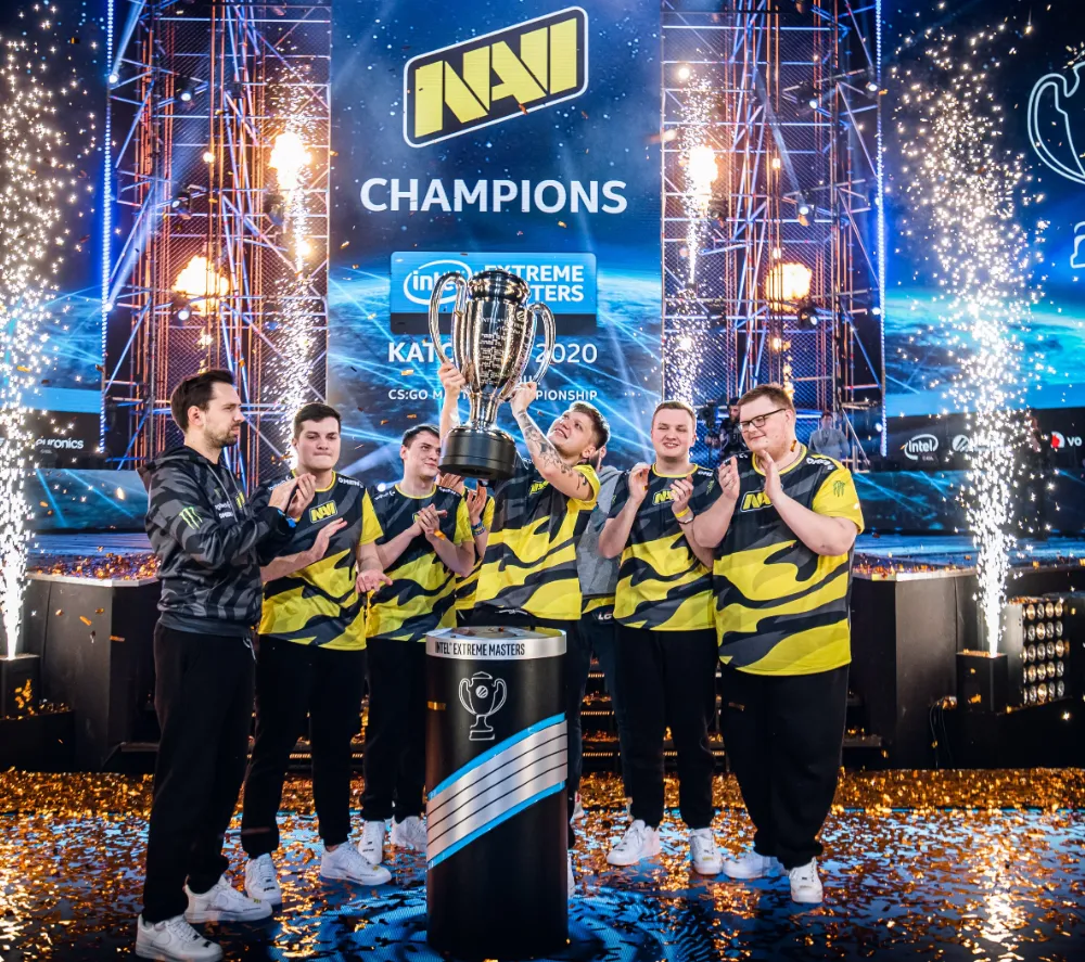 Команда Natus Vincere на IEM Katowice 2020