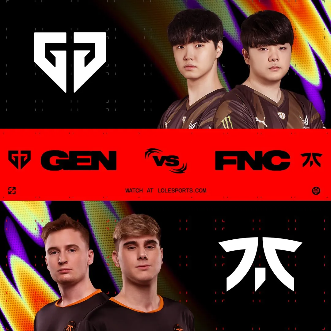 Gen.G Esports – Fnatic: европейцы попытаются навязать борьбу лучшей команде Кореи