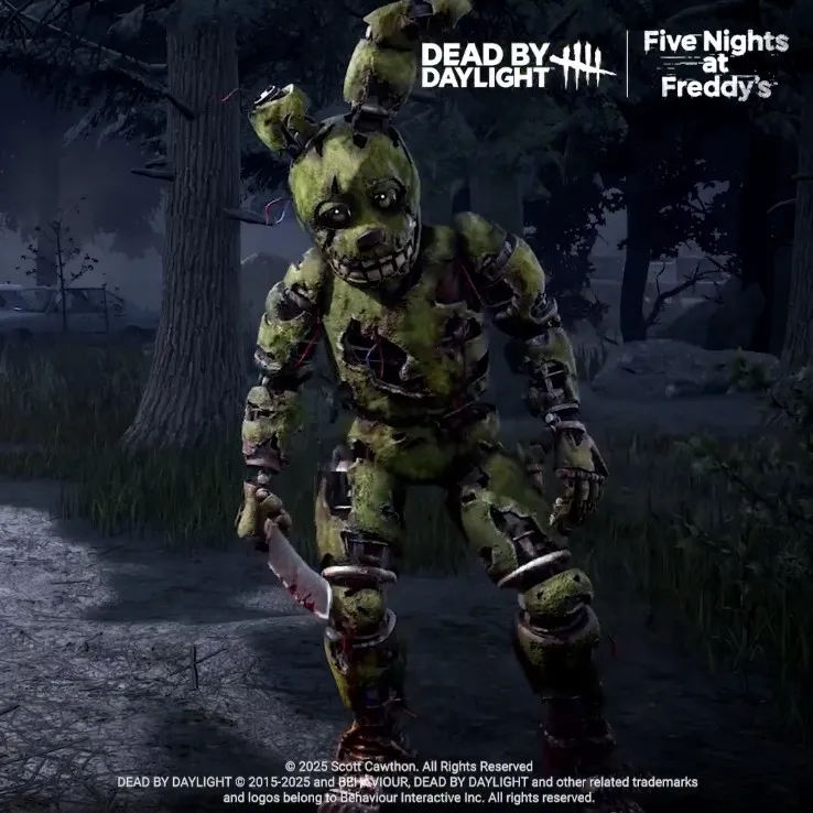 Кролик Спрингтрап в Dead by Daylight