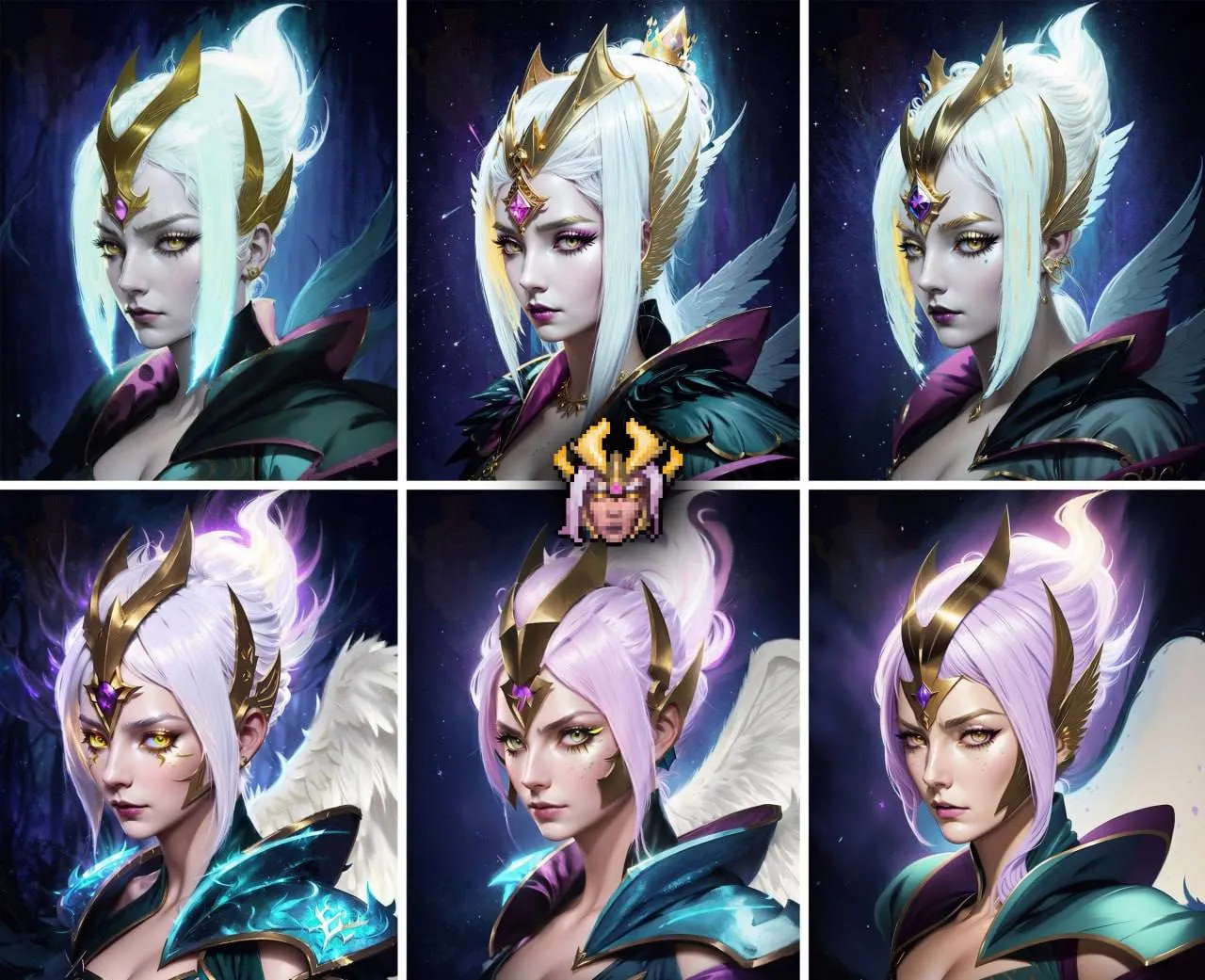 Аркана на Vengeful Spirit от нейросети