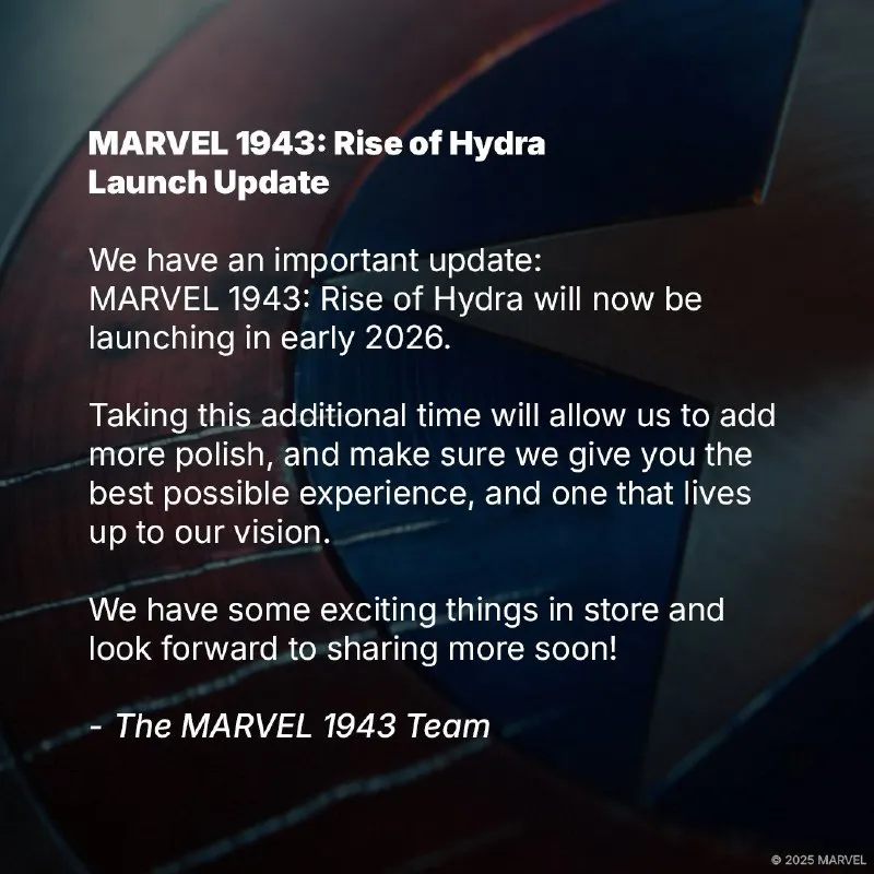 Анонс MARVEL 1943: Rise of Hydra