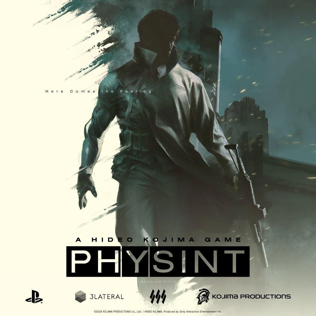 Постер с анонса Physint – шпионского боевика в духе Metal Gear Solid