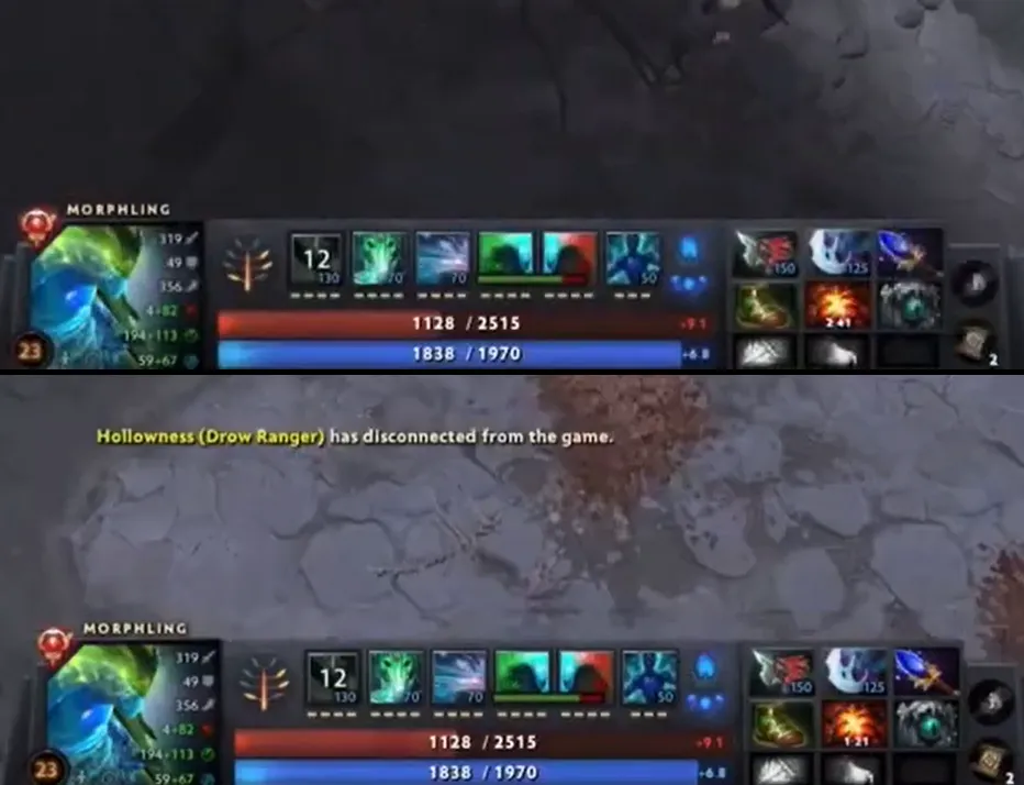 Баг в Dota 2