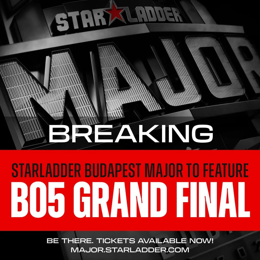 Постер StarLadder о BO5