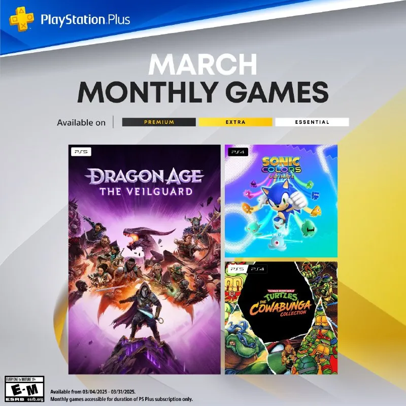 Подборка для PlayStation Plus Essential