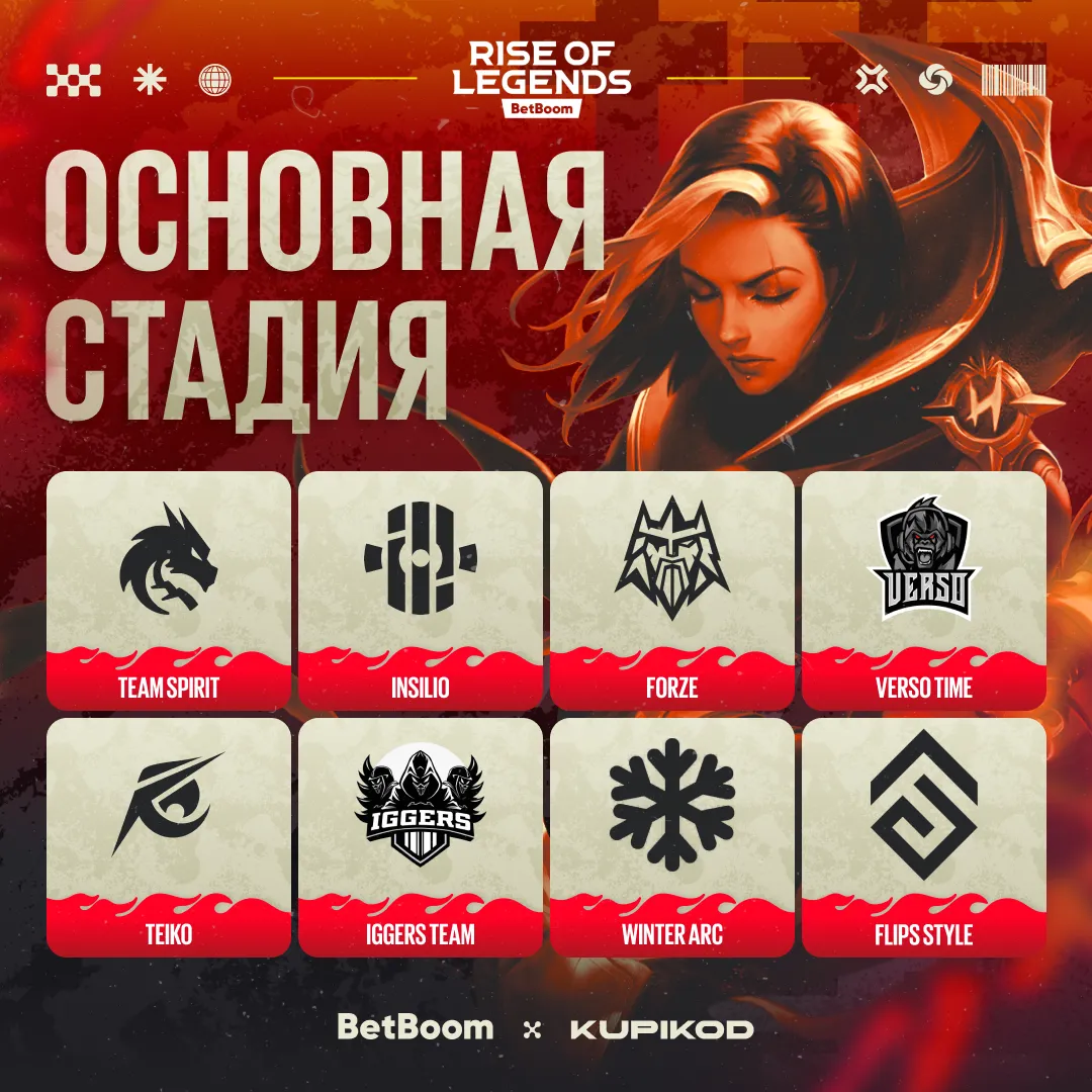 BetBoom Rise of Legends Season 6