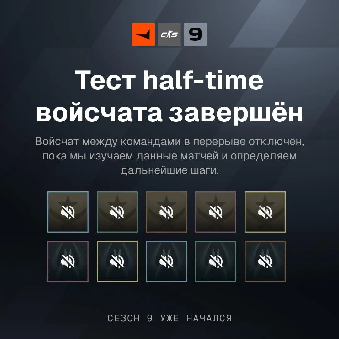 FACEIT завершила недельный тест общего голосового чата между командами в CS2