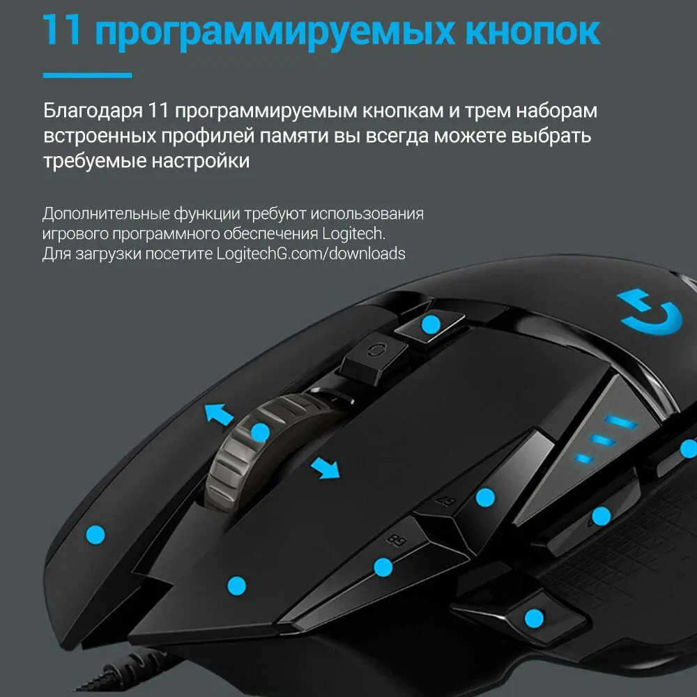 Игровая мышь Logitech G502 Hero