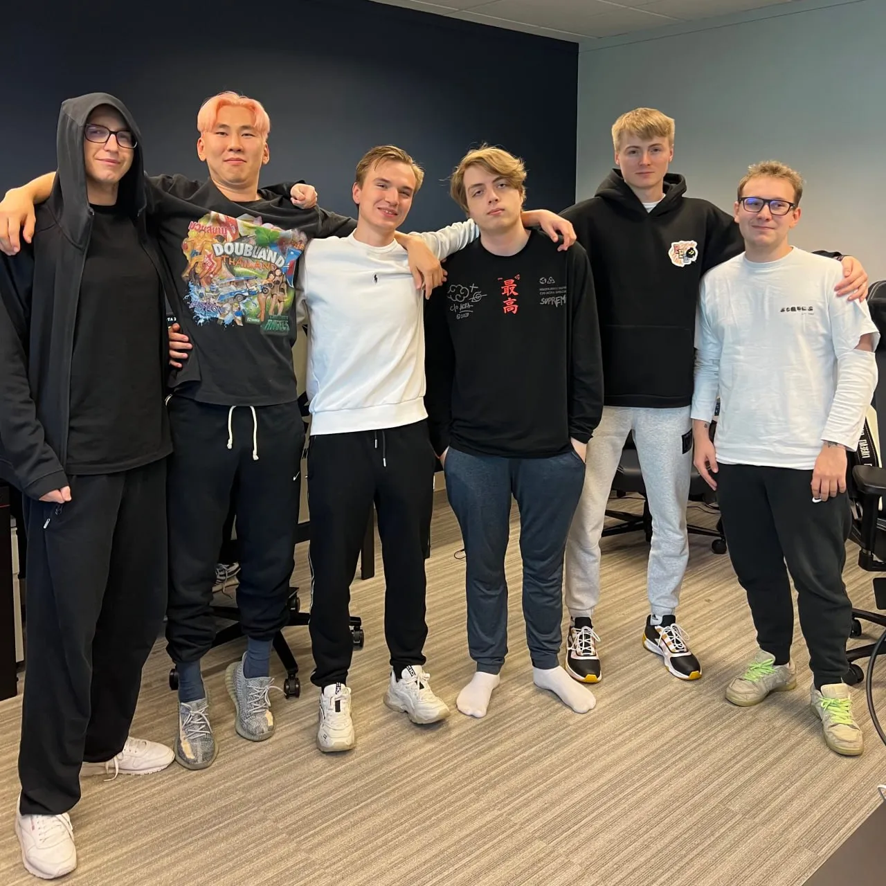 Фото состава BB Team по Dota 2 в Сиэтле