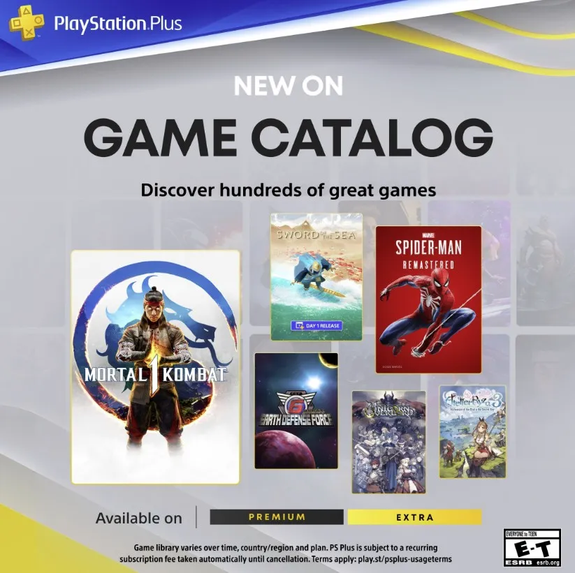 Игры для PS Plus Extra и Premium