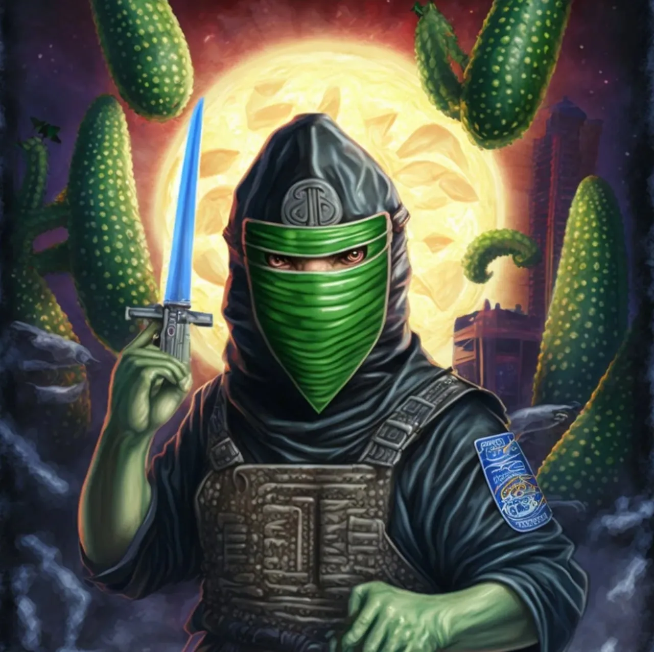 Evil Ninja Cucumbers From Space