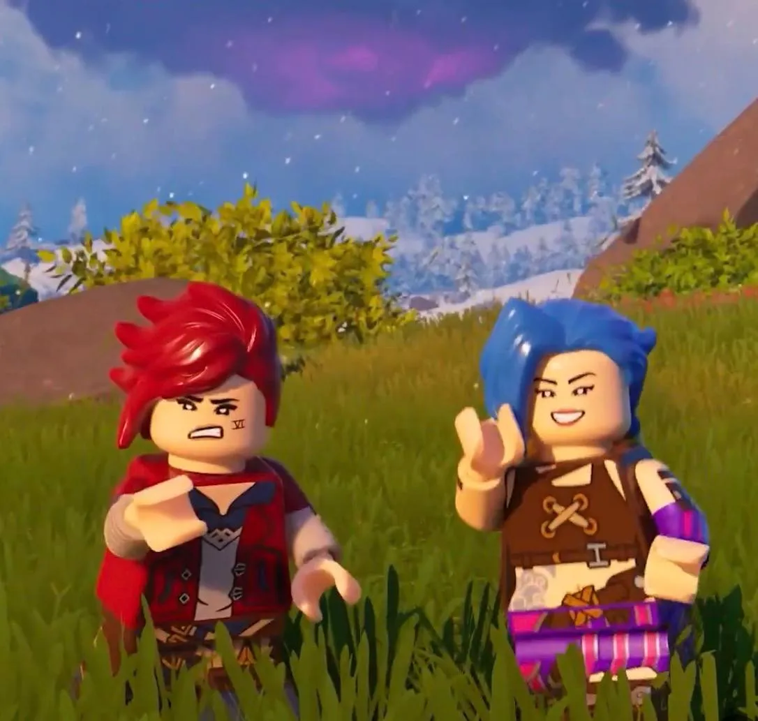 LEGO-версии Вай и Джинкс
