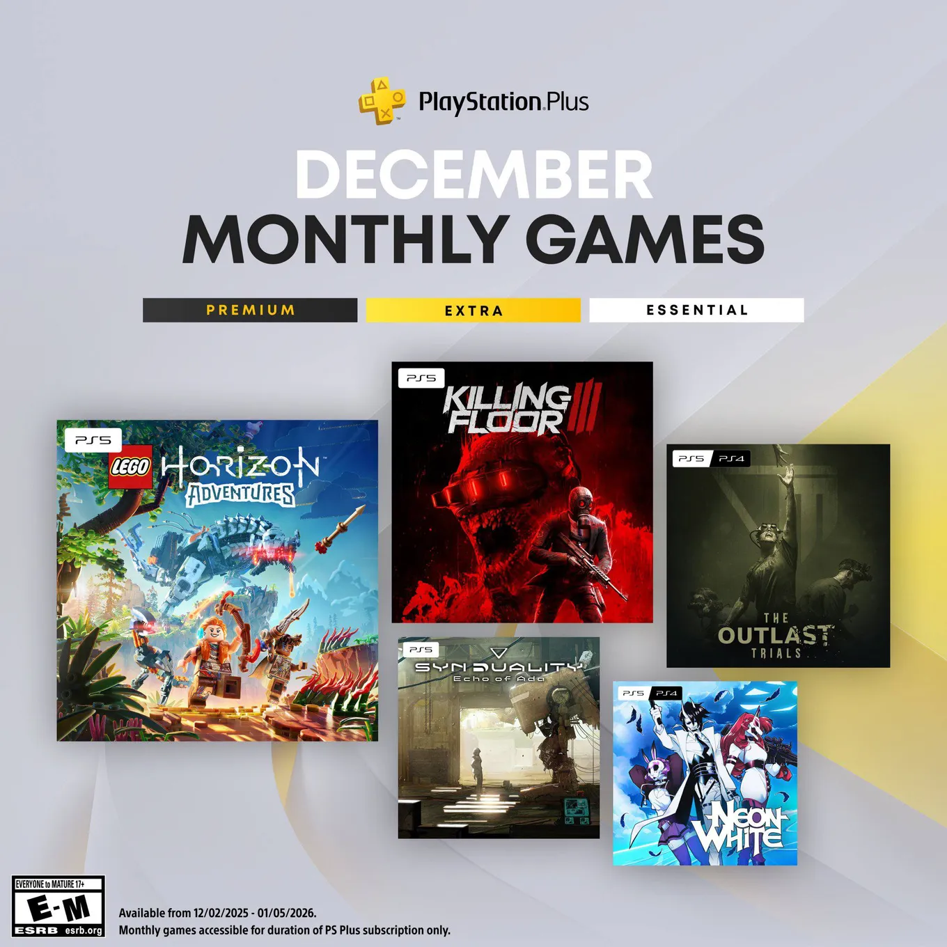 Декабрьская раздача игр в PS Plus