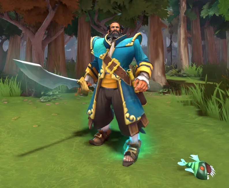 Waterlogged Kunkka Shoes