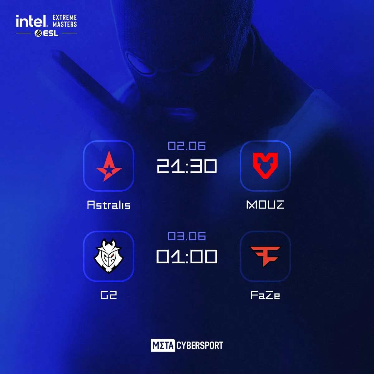 Расписание матчей плей-офф IEM Dallas 2023 от 2 и 3 июня