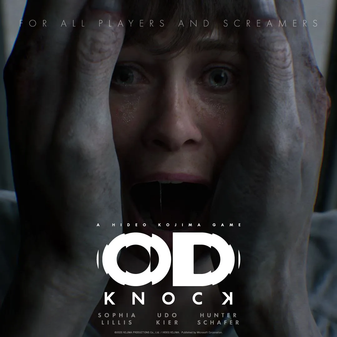 Постер игры Хидэо Кодзимы – OD: Knock