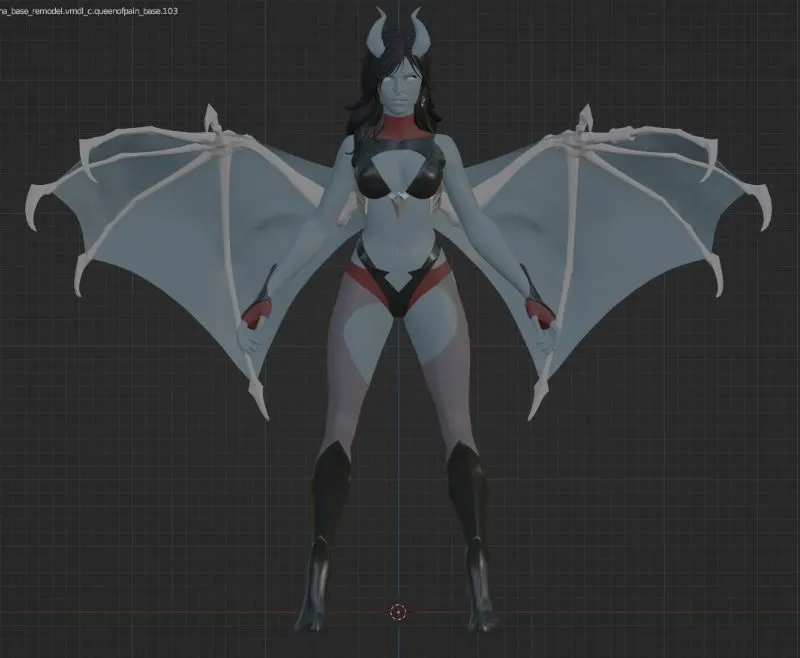 Возможный дизайн Queen of Pain в Dota 2