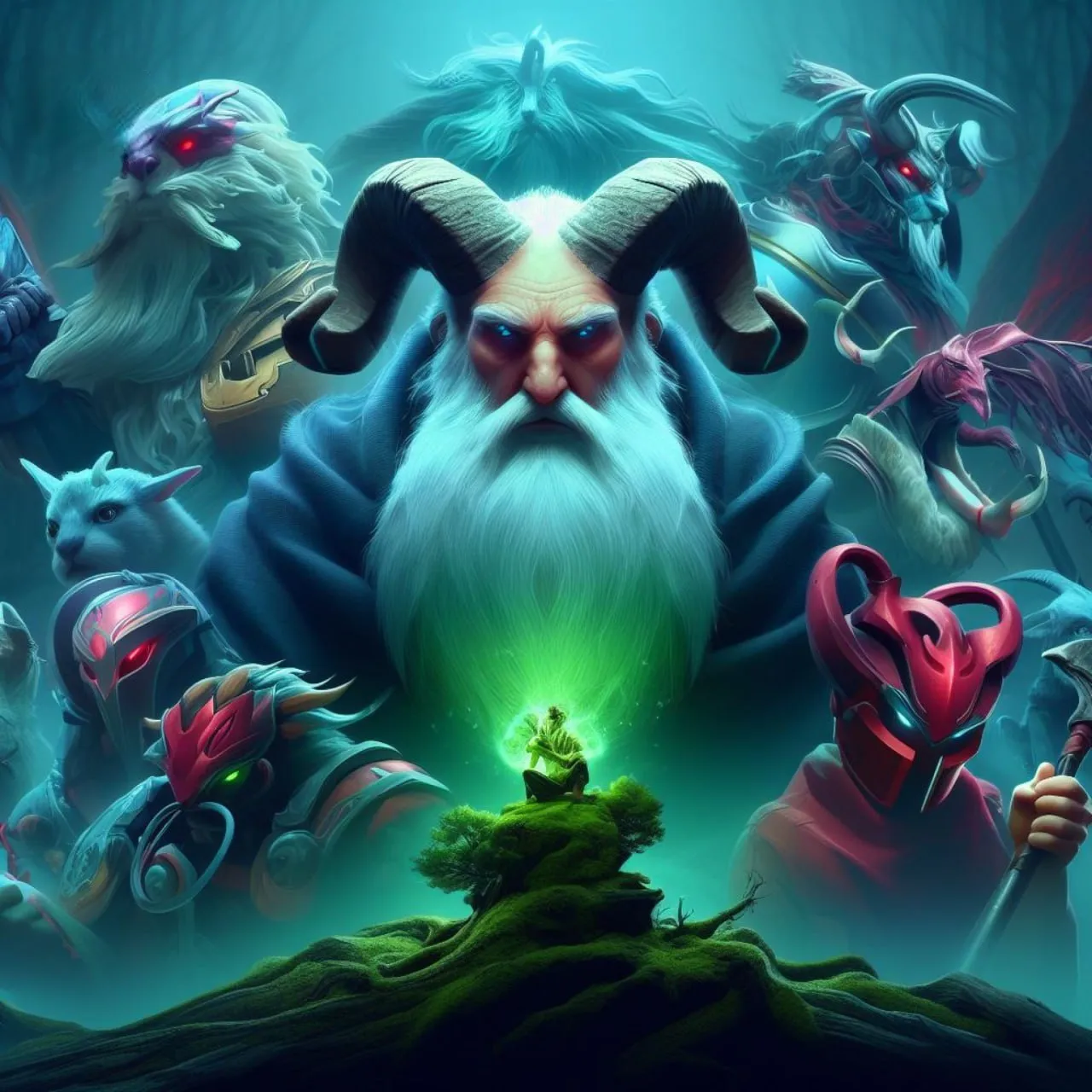 Нейросеть сгенерировала героев Dota 2