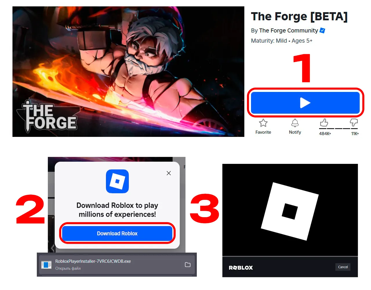 Как установить Roblox на ПК