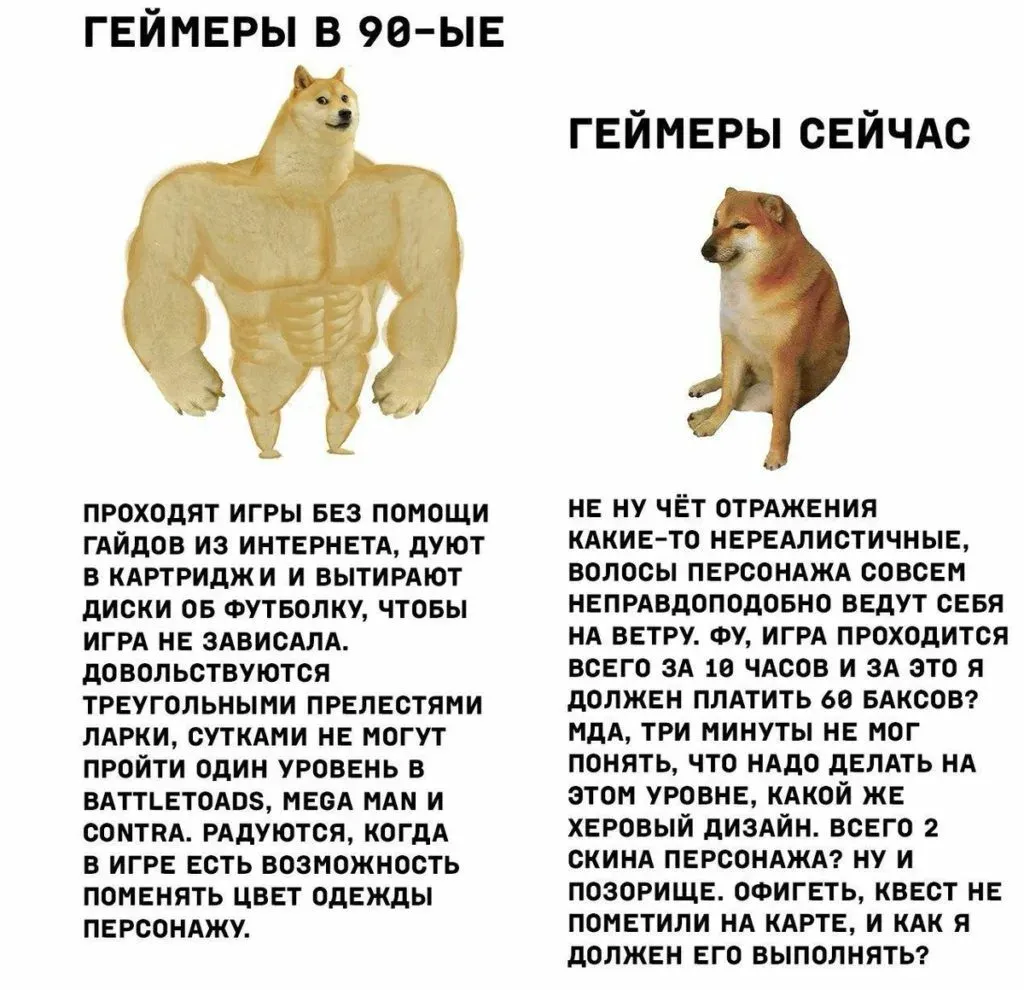 Русский мем с Чимсом и Доге