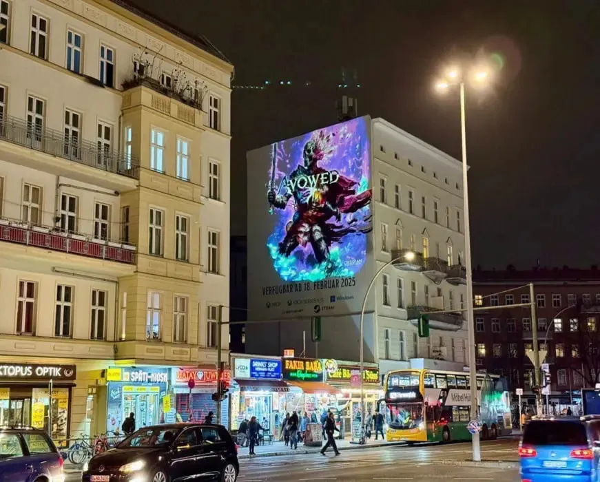Рекламный щит в Берлине